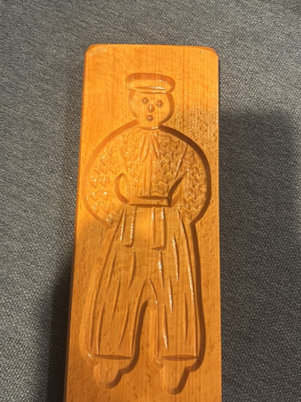 De Pelikaan Wooden Speculaas Cookie Mold - Dutch Boy
